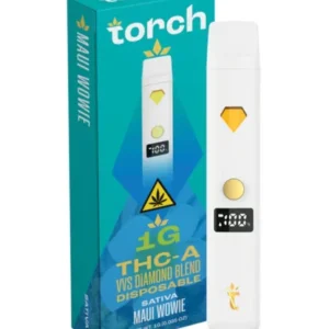 maui wowie torch thc a vvs diamond blend vape 1g