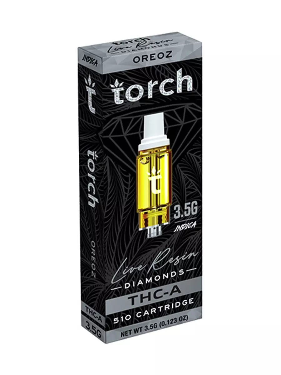 oreoz torch thc a live resin diamonds 510 cartridge 3.5g oreoz torch thc a live resin diamonds 510 cartridge 3.5g