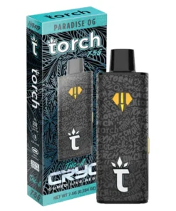 paradise og torch cryo thc a cured live resin vape 7.5g