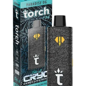 paradise og torch cryo thc a cured live resin vape 7.5g