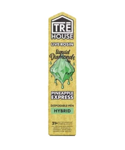 pineapple express tre house liquid diamonds live rosin disposable 2g