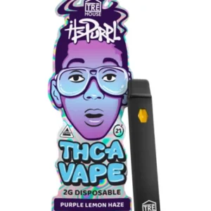 purple lemon haze tre house it’s purple thc a disposable 2g