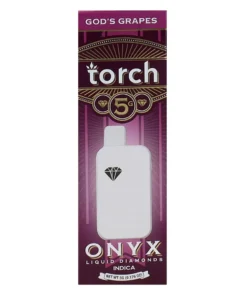 god’s grapes torch onyx liquid diamonds vape 5g