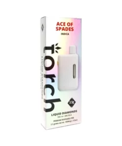 ace of spades torch d6+thc a liquid diamonds vape 3.5g