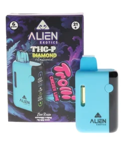 trolli cherry lime alien exotics thc p diamond infused live rosin vape 6g